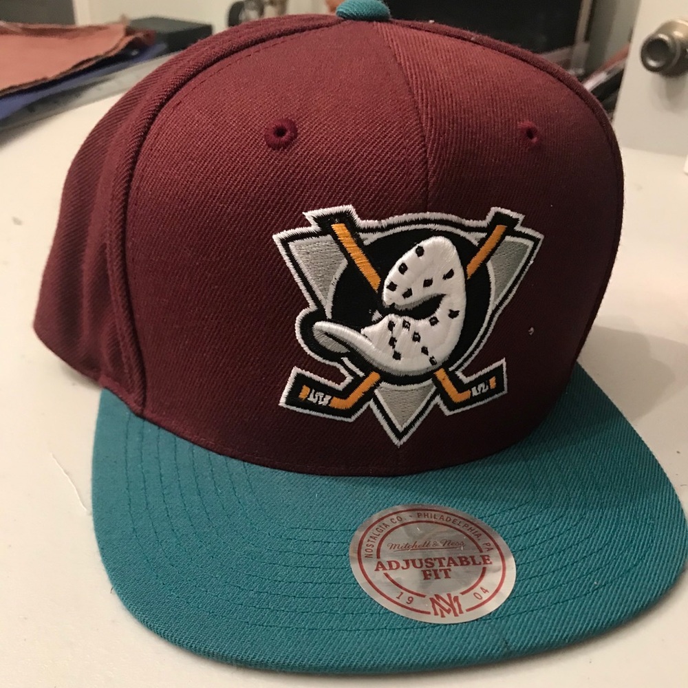 Burgundy NHL Team SnapBack Hat